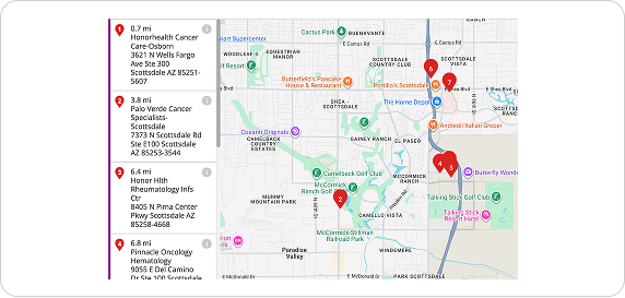Infusion Center Locator
