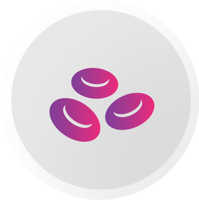 Blood cells icon
