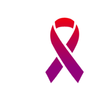 Cancer ribbon icon