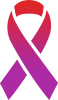 Cancer ribbon icon